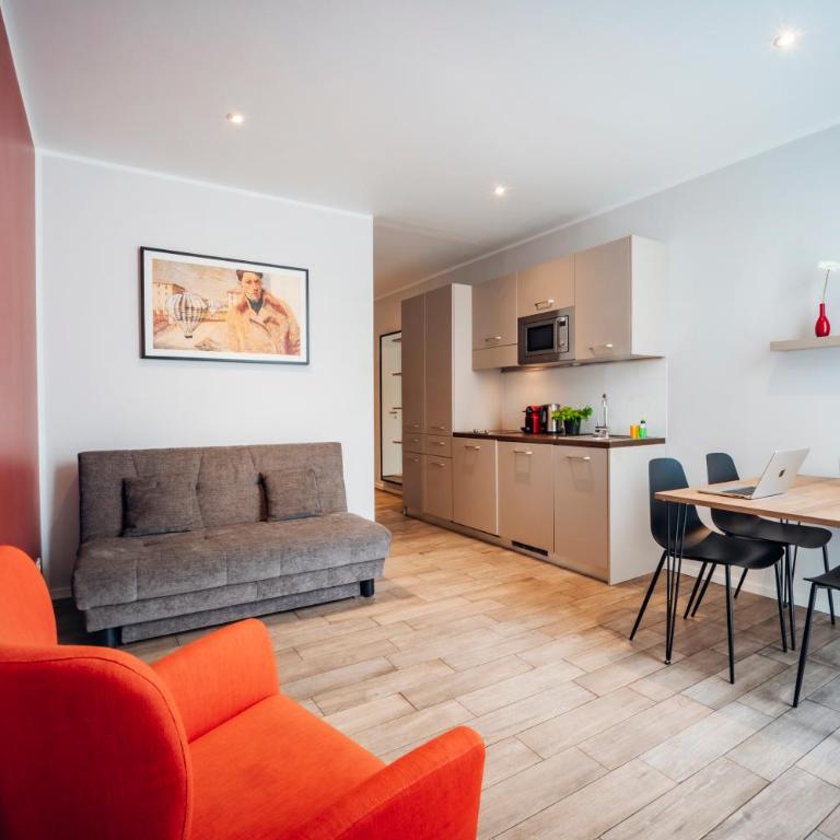 Brera Serviced Apartments Munich West - Appartamento XL con Letto King-Size - 1