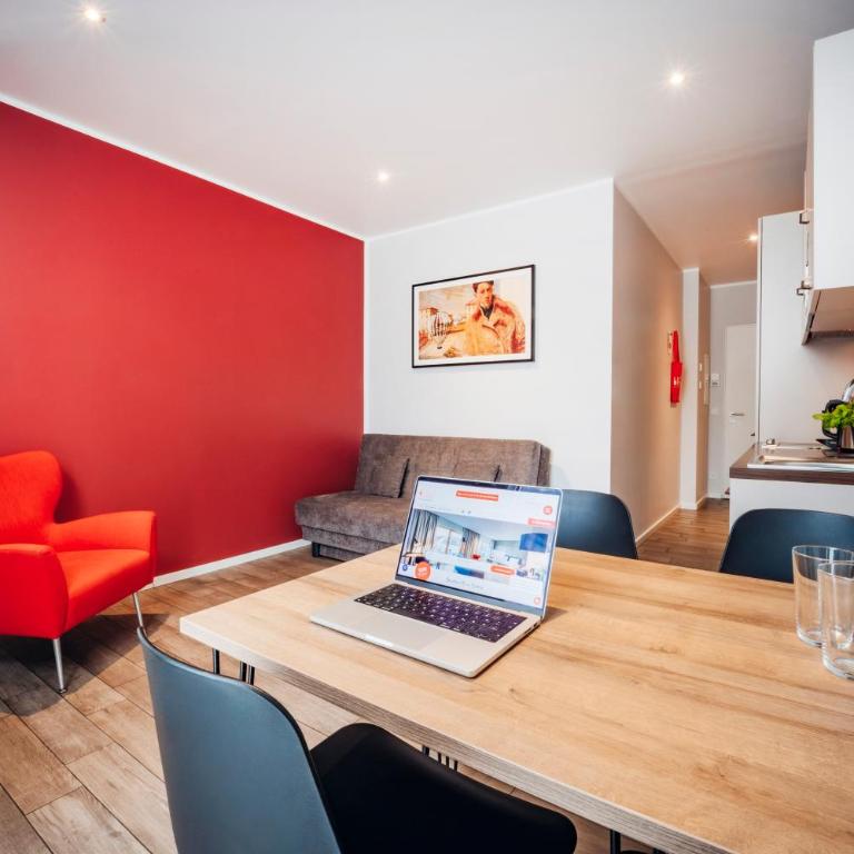 Brera Serviced Apartments Munich West - Appartamento XL con Letto King-Size - 4