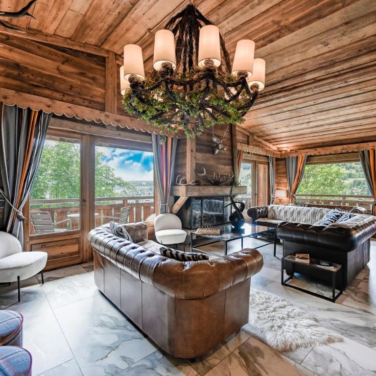 Chalet Prestige Megève Centre Jacuzzi 10 p - Chalet - 2