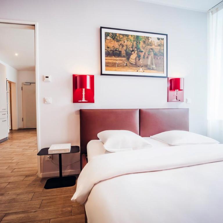 Brera Serviced Apartments Munich West - Appartamento XL con Letto King-Size e Camera da Letto Separata - 1