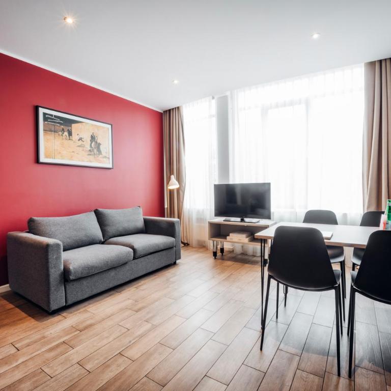Brera Serviced Apartments Munich West - Appartamento XL con Letto King-Size e Camera da Letto Separata - 2