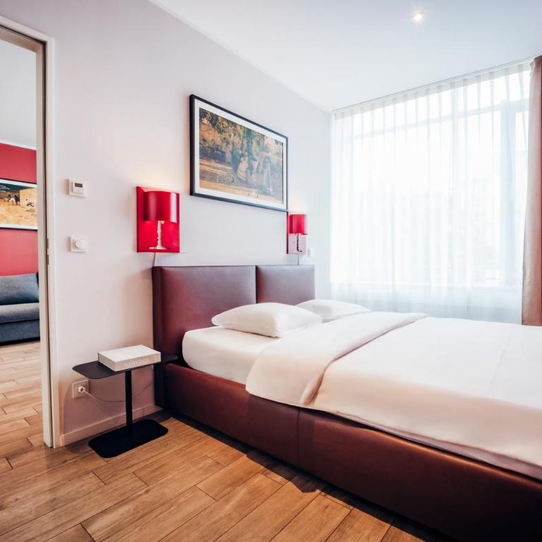 Brera Serviced Apartments Munich West - Appartamento XL con Letto King-Size e Camera da Letto Separata - 10