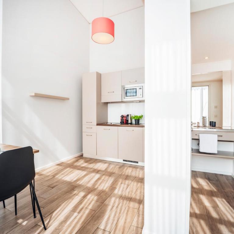 Brera Serviced Apartments Munich West - Appartamento XL con Letto King-Size e Terrazza - 12