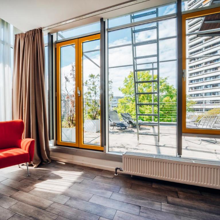Brera Serviced Apartments Munich West - Appartamento XL con Letto King-Size e Terrazza - 20