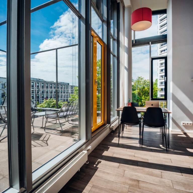 Brera Serviced Apartments Munich West - Appartamento XL con Letto King-Size e Terrazza - 9