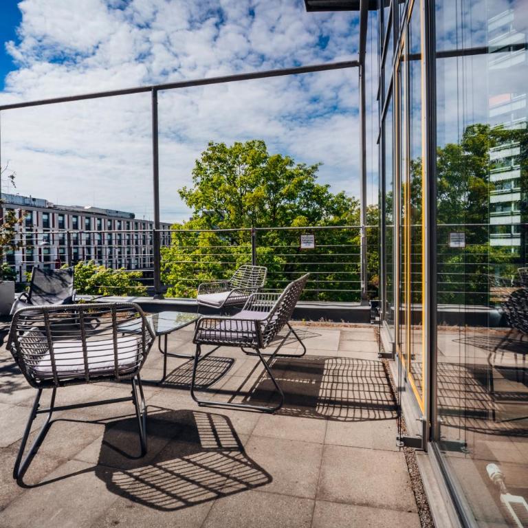 Brera Serviced Apartments Munich West - Appartamento XL con Letto King-Size e Terrazza - 3