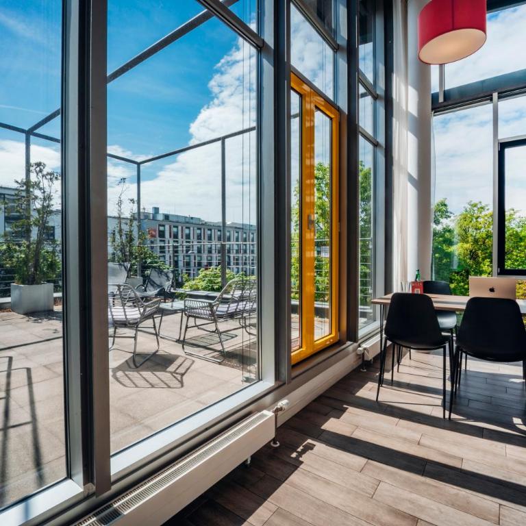 Brera Serviced Apartments Munich West - Appartamento XL con Letto King-Size e Terrazza - 11