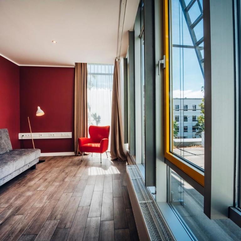 Brera Serviced Apartments Munich West - Appartamento XL con Letto King-Size e Terrazza - 17