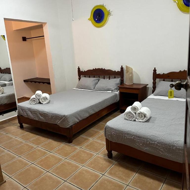 Kaa Zihil Hotel - Zweibettzimmer - 1