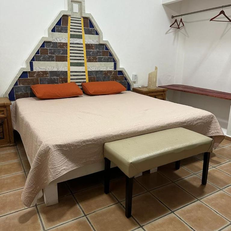 Kaa Zihil Hotel - Zimmer mit Kingsize-Bett - 1