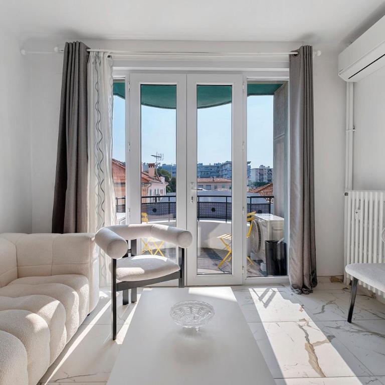 3 pièces proche plages Fr027 - Appartement 2 Chambres Deluxe avec Balcon - 7