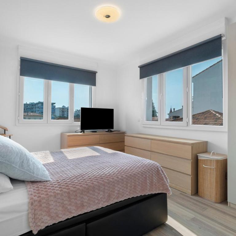 3 pièces proche plages Fr027 - Appartement 2 Chambres Deluxe avec Balcon - 11