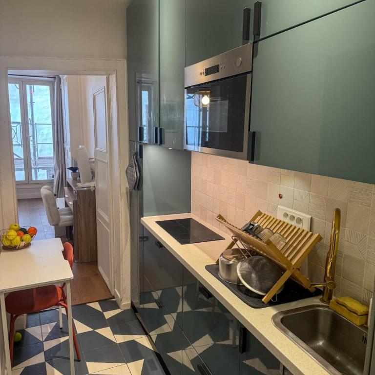 Charming studio in the heart of Paris, Marais - Appartement 1 Chambre - 6