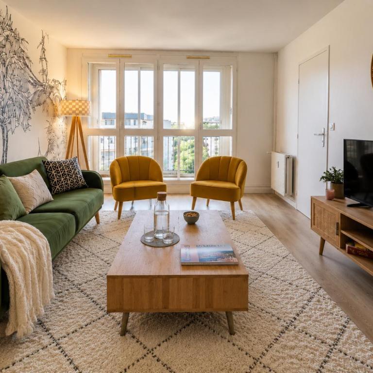 Grand appartement 10 pers, Ventilateur, 5 chambres & Parking gratuit - Apartamento - 1