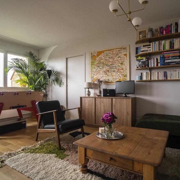 Family nest with Sacré-Coeur and Eiffel Tower view - Apartment - 20