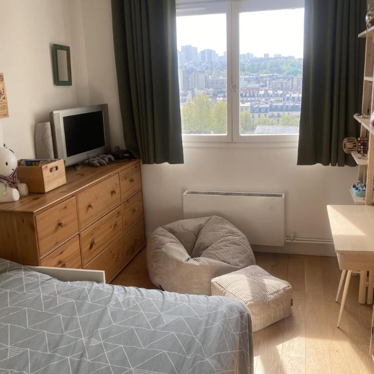 Family nest with Sacré-Coeur and Eiffel Tower view - Apartment - 22