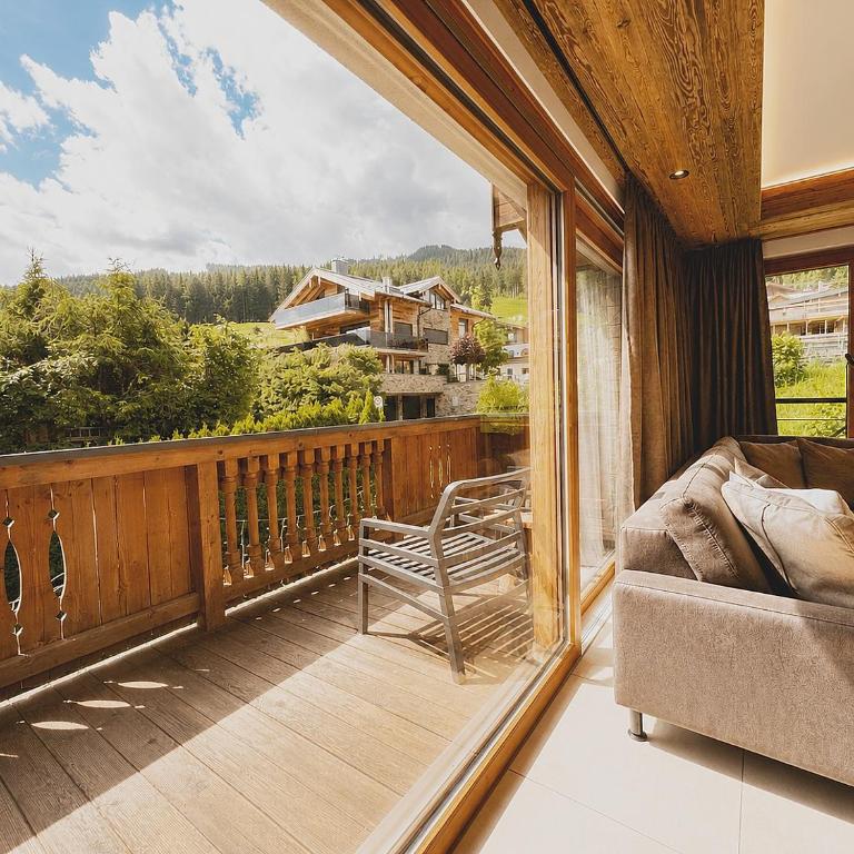 Mountain Lodge Leogang-Premium Apartment, Balkon, Bergblick, Kamin, Sauna - Apartment mit 3 Schlafzimmern - 3