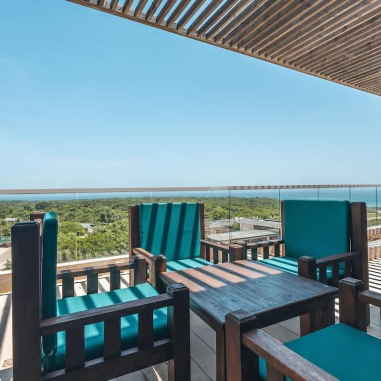Best Caribbean Sea Views 3BR Penthouse F1 - Three-Bedroom Apartment with Ocean View - 20