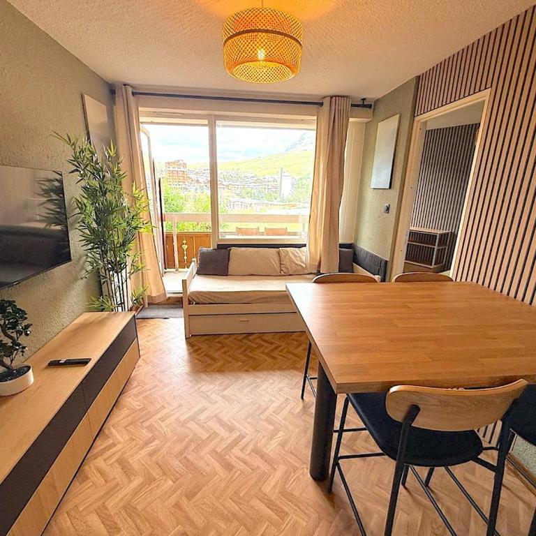 T2 chic rénové, à deux pas des remontées - Apartment mit 1 Schlafzimmer und Balkon - 21