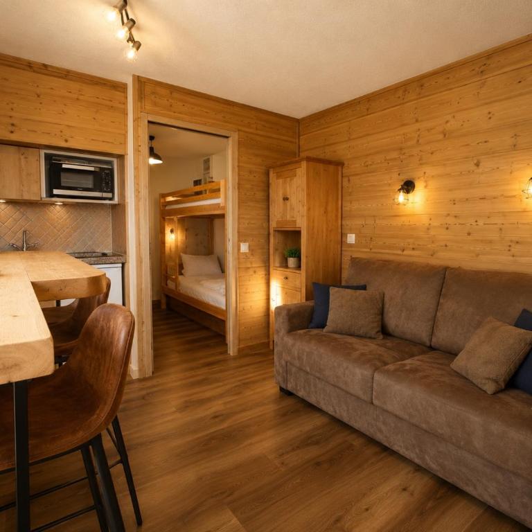 Le Cocon, T1 plus coin montagne vue panoramique, Eclose - Two-Bedroom Apartment - 12