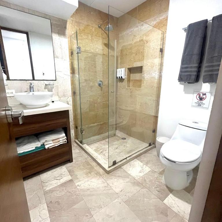 Apartment steps from the beach, rooftop pool, H101 - Apartment mit 1 Schlafzimmer - 6