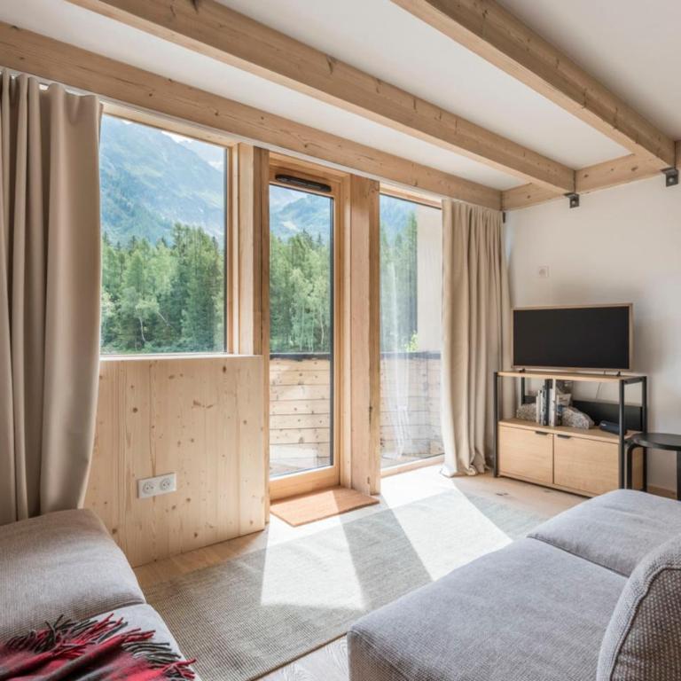 Duplex rénové avec balcon et parking à Argentiere - Appartement - 2