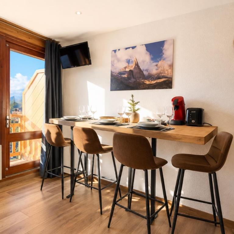 Le Cocon, T1 plus coin montagne vue panoramique, Eclose - Two-Bedroom Apartment - 4
