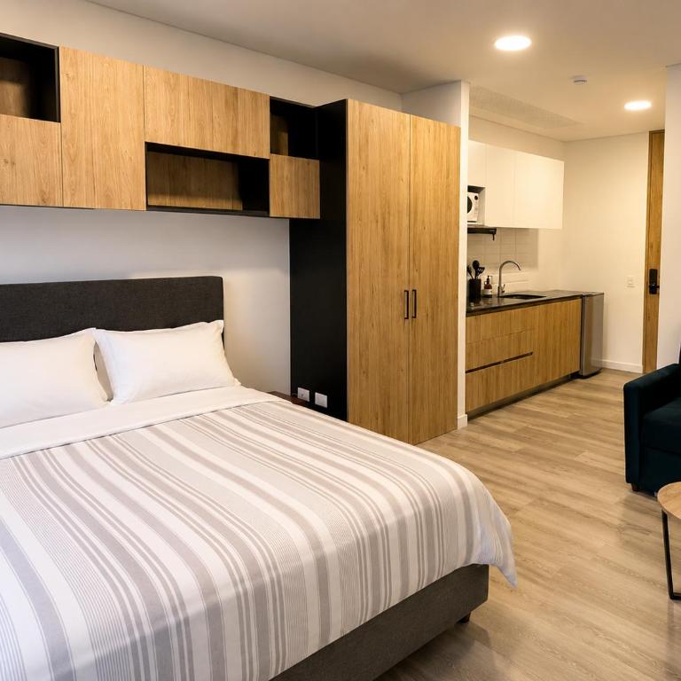 Apartaestudio con Vista a Monserrate en el Centro Internacional - Apartamento de 1 dormitorio - 8