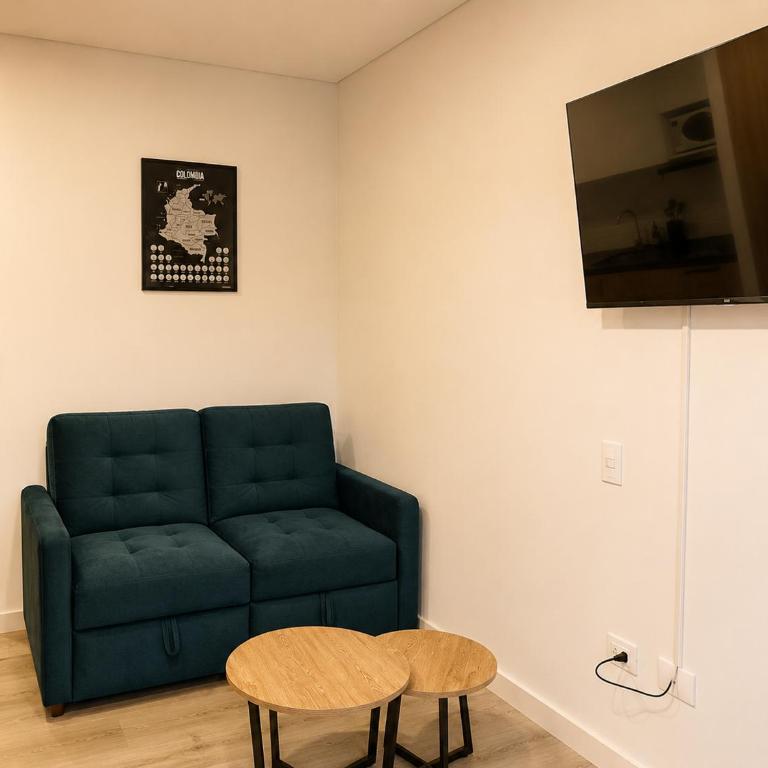 Apartaestudio con Vista a Monserrate en el Centro Internacional - Apartamento de 1 dormitorio - 9