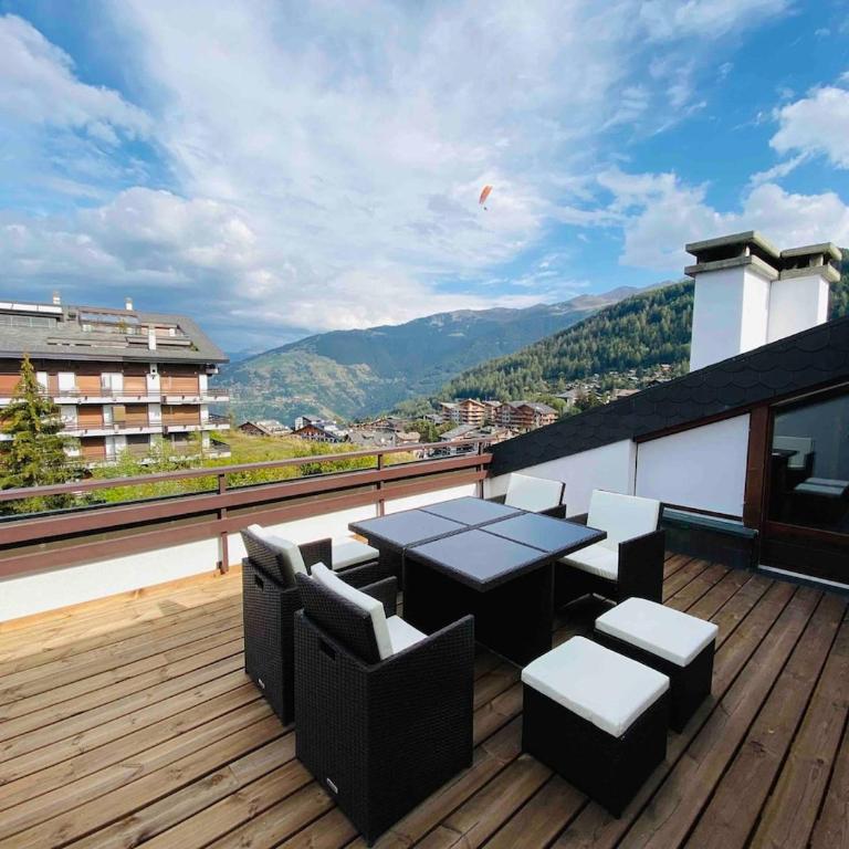 Penthouse de luxe avec vue panoramique au cœur de Nendaz - Apartment mit 1 Schlafzimmer - 19