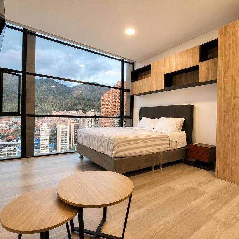 Apartaestudio con Vista a Monserrate en el Centro Internacional - Apartamento de 1 dormitorio - 14