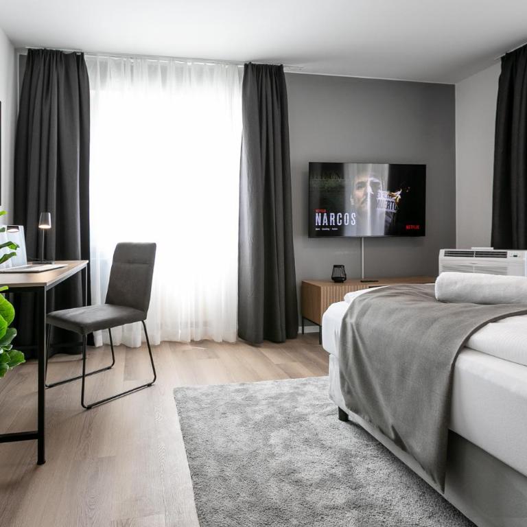 Spirit Apartments - Luzern - Zentral - Parking - AC - Apartment mit 3 Schlafzimmern und Balkon - 8