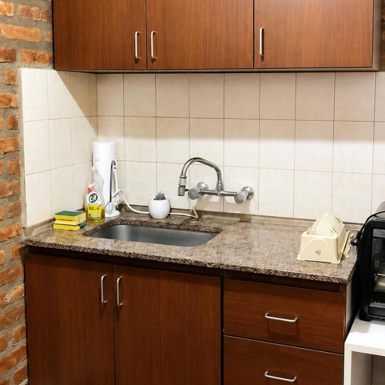 Loft estilo rustico Alta Cba Wifi 100Mb y Escritorio - Apartamento de 1 dormitorio - 4