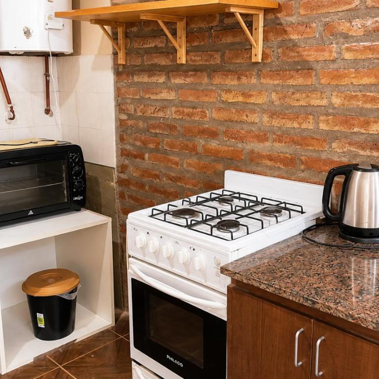 Loft estilo rustico Alta Cba Wifi 100Mb y Escritorio - Apartamento de 1 dormitorio - 5