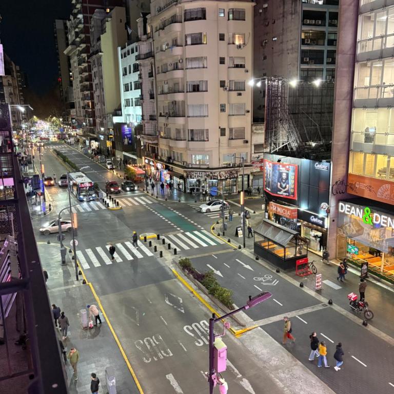 Atemporarios Centro Av Corrientes 4 pax Paseo La Plaza Teatros - One-Bedroom Apartment - 2