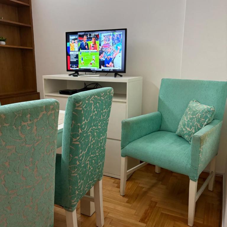 Atemporarios Centro Av Corrientes 4 pax Paseo La Plaza Teatros - One-Bedroom Apartment - 6