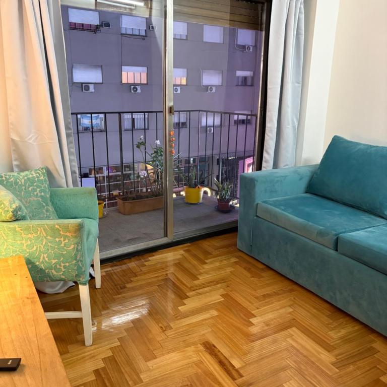 Atemporarios Centro Av Corrientes 4 pax Paseo La Plaza Teatros - One-Bedroom Apartment - 8