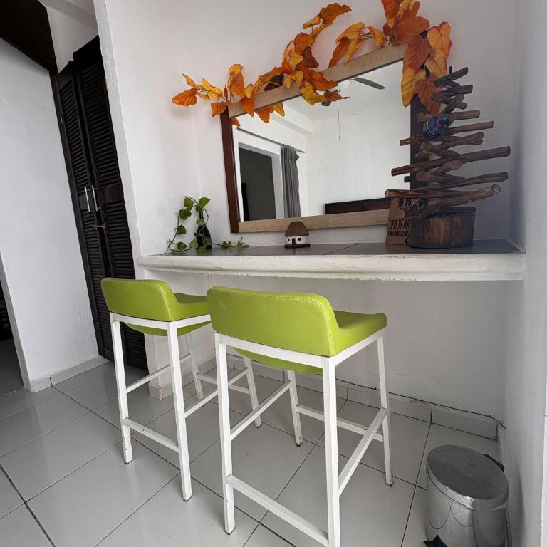 Bonito alojamiento a dos calles del mar - One-Bedroom House - 3