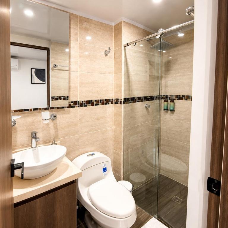 Coastal Blush, Sea View, Terrace & Pool - Three-Bedroom Apartment with Sea View - 28