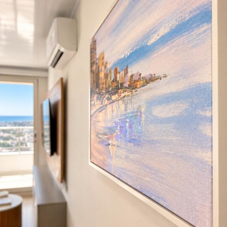 Coastal Blush, Sea View, Terrace & Pool - Three-Bedroom Apartment with Sea View - 37