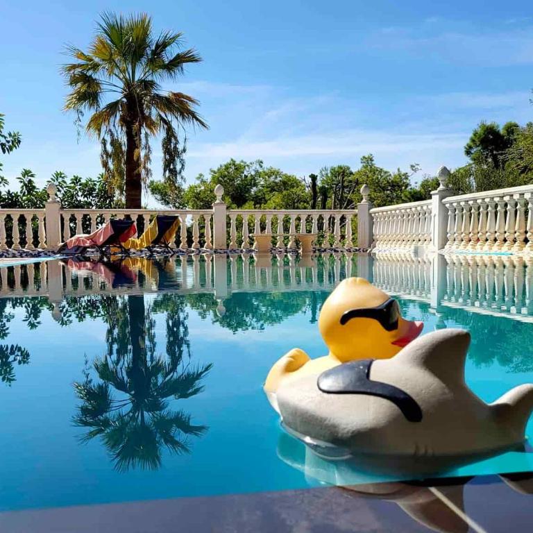 Luminous studio apartment in a villa with pool - Apartamento de 1 dormitorio - 1