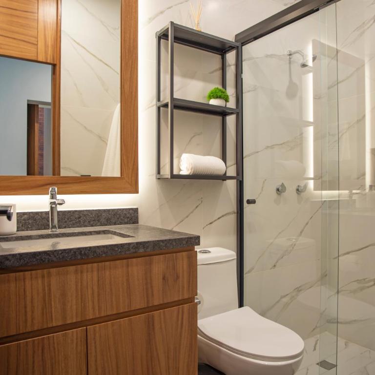 Casa Makech - Habitación Doble Deluxe con ducha - 8