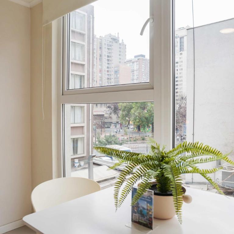Bright Studio in Santiago Centro with City Views - Apartamento - 17