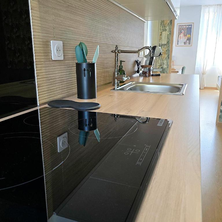 L Émeraude Rémoise - Idéalement situé & Confort & Climatisé - Appartement 1 Chambre - 15