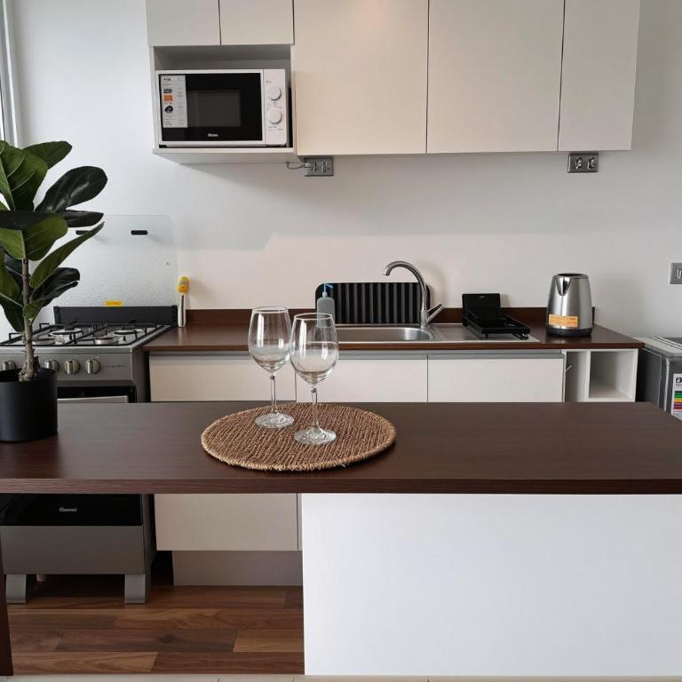 Oceana Suites Volcán Villarrica - Apartamento de 2 dormitorios con vistas a la ciudad - 2