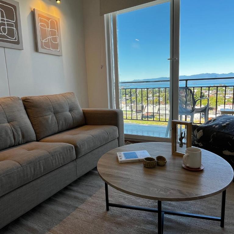 Oceana Suites Volcán Villarrica - Apartamento de 2 dormitorios con vistas a la ciudad - 4