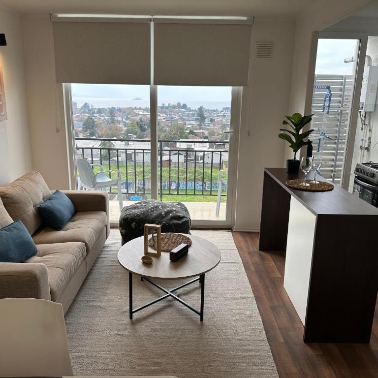 Oceana Suites Volcán Villarrica - Apartamento de 2 dormitorios con vistas a la ciudad - 11