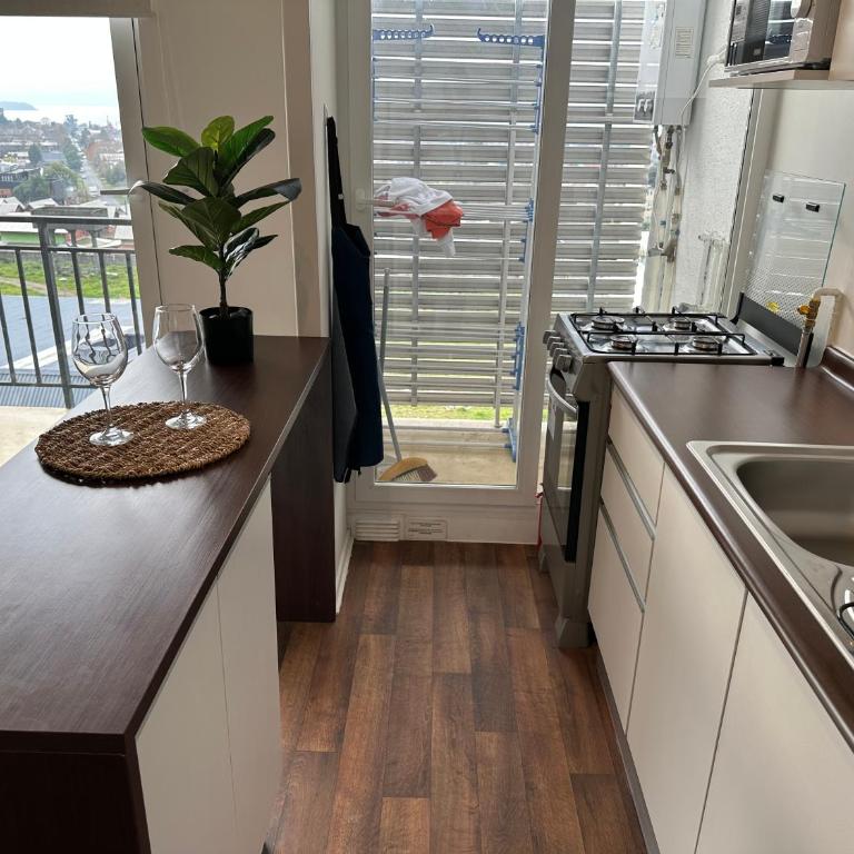 Oceana Suites Volcán Villarrica - Apartamento de 2 dormitorios con vistas a la ciudad - 15