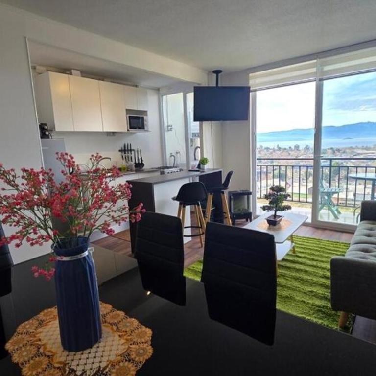 Oceana Suites Volcán Villarrica - Apartamento de 3 dormitorios con balcón - 11