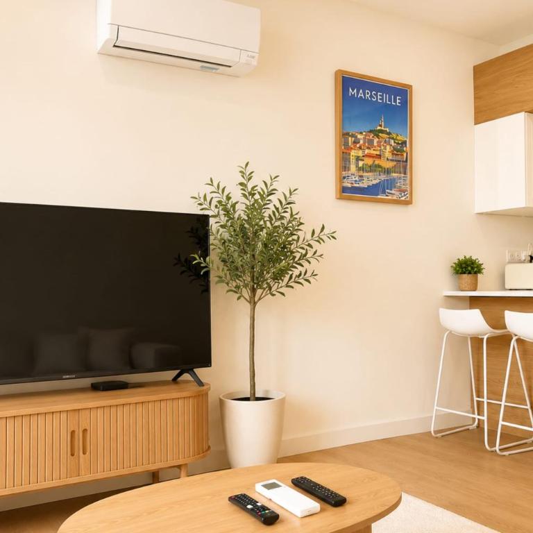Appartement avec balnéo au Panier Clim 4 pers - Appartement - 6